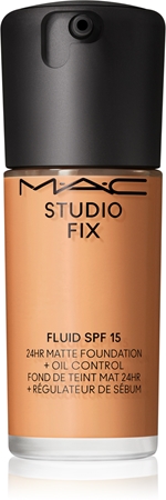 MAC Cosmetics Studio Fix Fluid SPF 15 24HR Matte Foundation + Oil Control matující make-up SPF 15