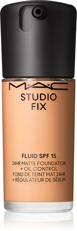 MAC Cosmetics Studio Fix Fluid SPF 15 24HR Matte Foundation + Oil Control matující make-up SPF 15