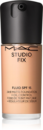 MAC Cosmetics Studio Fix Fluid SPF 15 24HR Matte Foundation + Oil Control matující make-up SPF 15