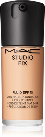 MAC Cosmetics Studio Fix Fluid SPF 15 24HR Matte Foundation + Oil Control matující make-up SPF 15