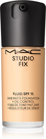 MAC Cosmetics Studio Fix Fluid SPF 15 24HR Matte Foundation + Oil Control Matterende Make-up SPF 15