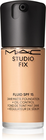 MAC Cosmetics Studio Fix Fluid SPF 15 24HR Matte Foundation + Oil Control matující make-up SPF 15