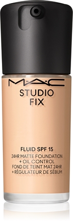 MAC Cosmetics Studio Fix Fluid SPF 15 24HR Matte Foundation + Oil Control matirajući puder SPF 15