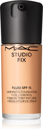 MAC Cosmetics Studio Fix Fluid SPF 15 24HR Matte Foundation + Oil Control matující make-up SPF 15