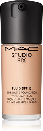 MAC Cosmetics Studio Fix Fluid SPF 15 24HR Matte Foundation + Oil Control matující make-up SPF 15
