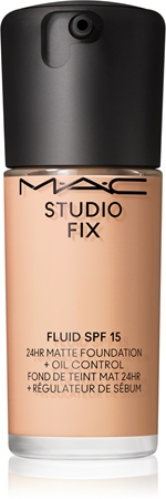 MAC Cosmetics Studio Fix Fluid SPF 15 24HR Matte Foundation + Oil Control matující make-up SPF 15