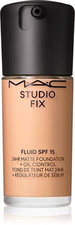 MAC Cosmetics Studio Fix Fluid SPF 15 24HR Matte Foundation + Oil Control matující make-up SPF 15
