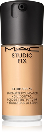 MAC Cosmetics Studio Fix Fluid SPF 15 24HR Matte Foundation + Oil Control matující make-up SPF 15