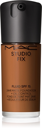 MAC Cosmetics Studio Fix Fluid SPF 15 24HR Matte Foundation + Oil Control matující make-up SPF 15