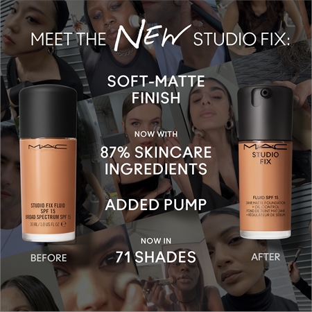 MAC Cosmetics Mini Studio Fix Fluid SPF 15 24HR Matte Foundation + Oil Control matující make-up SPF 15