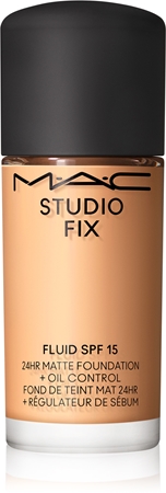 MAC Cosmetics Mini Studio Fix Fluid SPF 15 24HR Matte Foundation + Oil Control matinis makiažo pagrindas SPF 15