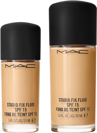 MAC Cosmetics Mini Studio Fix Fluid SPF 15 24HR Matte Foundation + Oil Control matinis makiažo pagrindas SPF 15