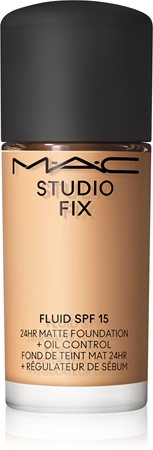 MAC Cosmetics Mini Studio Fix Fluid SPF 15 24HR Matte Foundation + Oil Control matinis makiažo pagrindas SPF 15