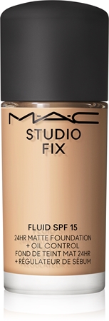 MAC Cosmetics Mini Studio Fix Fluid SPF 15 24HR Matte Foundation + Oil Control matinis makiažo pagrindas SPF 15