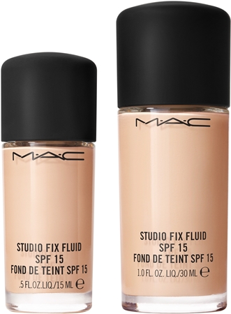 MAC Cosmetics Mini Studio Fix Fluid SPF 15 24HR Matte Foundation + Oil Control matinis makiažo pagrindas SPF 15