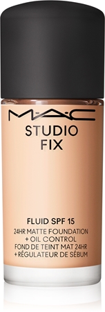 MAC Cosmetics Mini Studio Fix Fluid SPF 15 24HR Matte Foundation + Oil Control matinis makiažo pagrindas SPF 15