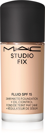 MAC Cosmetics Mini Studio Fix Fluid SPF 15 24HR Matte Foundation + Oil Control matinis makiažo pagrindas SPF 15