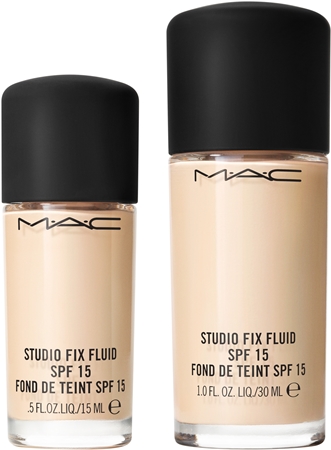 MAC Cosmetics Mini Studio Fix Fluid SPF 15 24HR Matte Foundation + Oil Control matinis makiažo pagrindas SPF 15