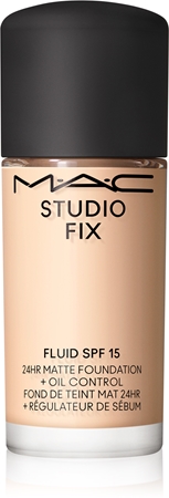 MAC Cosmetics Mini Studio Fix Fluid SPF 15 24HR Matte Foundation + Oil Control matinis makiažo pagrindas SPF 15