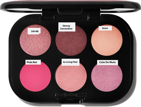 MAC Cosmetics Connect In Colour Eye Shadow Palette 6 shades paletka očních stínů