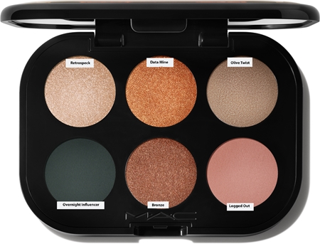 MAC Cosmetics Connect In Colour Eye Shadow Palette 6 shades palette de fards à paupières