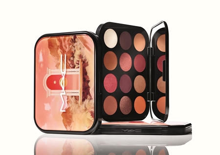 MAC Cosmetics Connect In Colour Eye Shadow Palette 12 shades eyeshadow palette