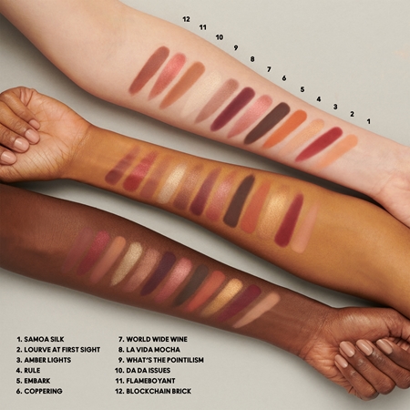 MAC Cosmetics Connect In Colour Eye Shadow Palette 12 shades eyeshadow palette
