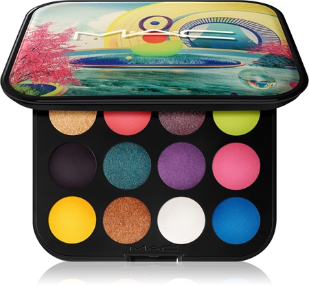 MAC Cosmetics Connect In Colour Eye Shadow Palette 12 shades eyeshadow palette