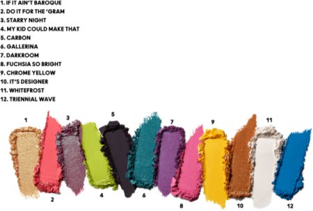 MAC Cosmetics  Connect In Colour Eye Shadow Palette 12 shades paleta senčil za oči