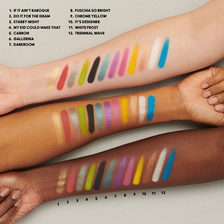 MAC Cosmetics Connect In Colour Eye Shadow Palette 12 shades eyeshadow palette