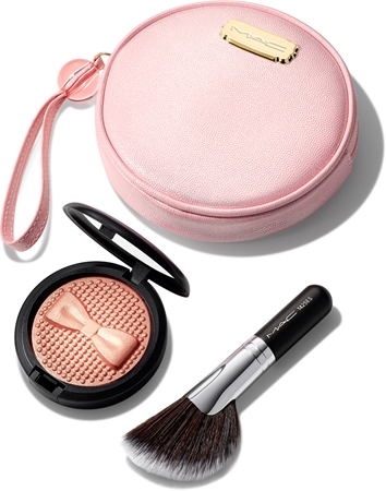 MAC Cosmetics Bubbles & Bows Indulgent Glow Face Kit dárková sada Rosé odstín