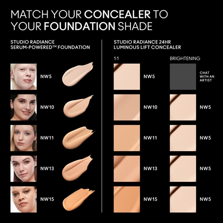 MAC Cosmetics Studio Radiance 24HR Luminous Lift Concealer Izgaismojošs konsīleris