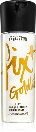 MAC Cosmetics Bronzing Collection Prep + Prime Fix+ Goldlite spray fixateur de maquillage à paillettes