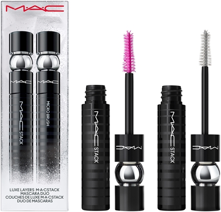 MAC Cosmetics Luxe Layers Mac Stack Mascara Duo Set dárková sada na oči