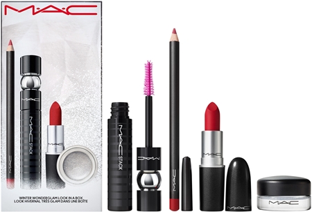MAC Cosmetics Holiday Winter Wonderglam Look In A Box darčeková sada