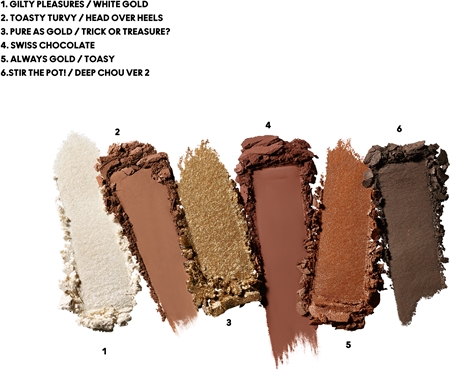 MAC Cosmetics Holiday Squall Goals Eye Shadow Palette X 6 palette de fards à paupières