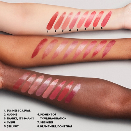 MAC Cosmetics Lustreglass Sheer-Shine Lipstick Särav huulepulk