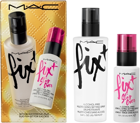 MAC Cosmetics Holiday Set For Success Fix+ Duo gift set for the perfect look