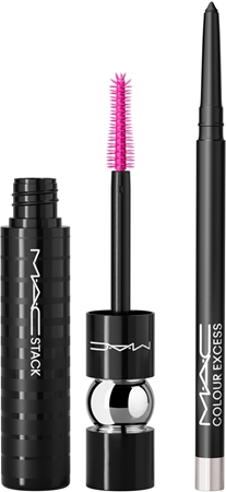 MAC Cosmetics Holiday Eye-con Status Lash + Li Dāvanu komplekts acu zonai Glide Or Die
