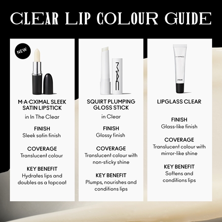 Mac clear lipglass discount