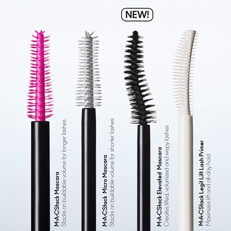 MAC Cosmetics MACStack Elevated Mascara long-lasting mascara for lash volume and curl