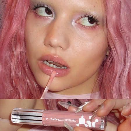 MAC Cosmetics Lipglass Air Mitrinošs lūpu spīdums