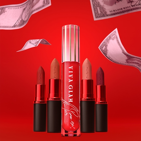 MAC Cosmetics Viva Glam Lipglass Air long-lasting lip gloss