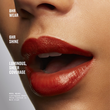MAC Cosmetics Lustreglass Sheer-Shine Lipstick błyszcząca szminka