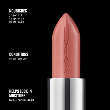 MAC Cosmetics Lustreglass Sheer-Shine Lipstick błyszcząca szminka