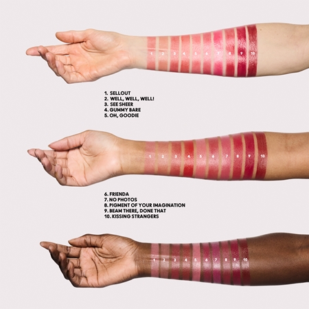 MAC Cosmetics Lustreglass Sheer-Shine Lipstick glänzender Lippenstift