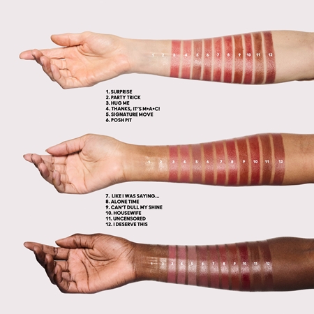 MAC Cosmetics Lustreglass Sheer-Shine Lipstick glänzender Lippenstift