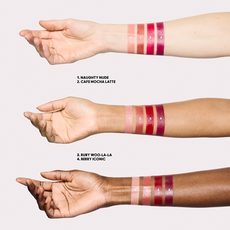 MAC Cosmetics Holiday MACximal Satin Lipstick Lūpu krāsa ar satīna spīdumu