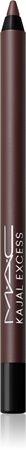 MAC Cosmetics Kajal Excess Longwear Smoky Eye Liner λάινερ μολύβι για τα μάτια