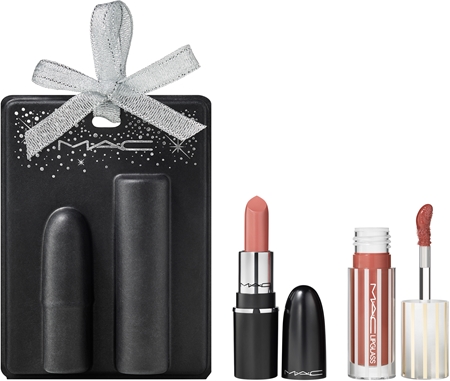MAC Cosmetics Holiday Mini MAC Nude Lip Combo Geschenkset